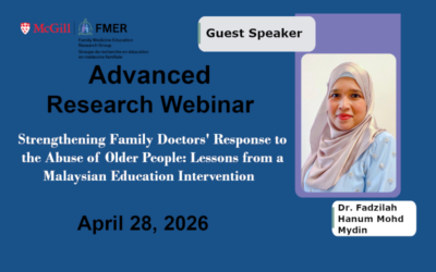 Renforcer la prise en charge des maltraitances envers les personnes âgées par les médecins généralistes : enseignements tirés d&rsquo;une intervention éducative menée en Malaisie