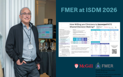 FMER at ISDM 2026: Roland Grad Presents on Clinician Willingness to Incorporate Shared Decision Making