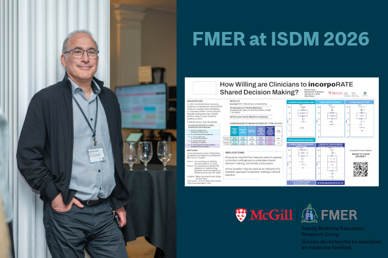Le FMER à la Journée académique de médecine familiale de McGill 2026