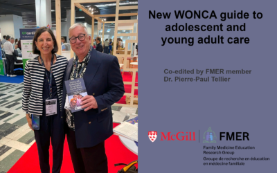 FMER Member Pierre-Paul Tellier Co-Edits New WONCA Guide to Adolescent and Young Adult Care
