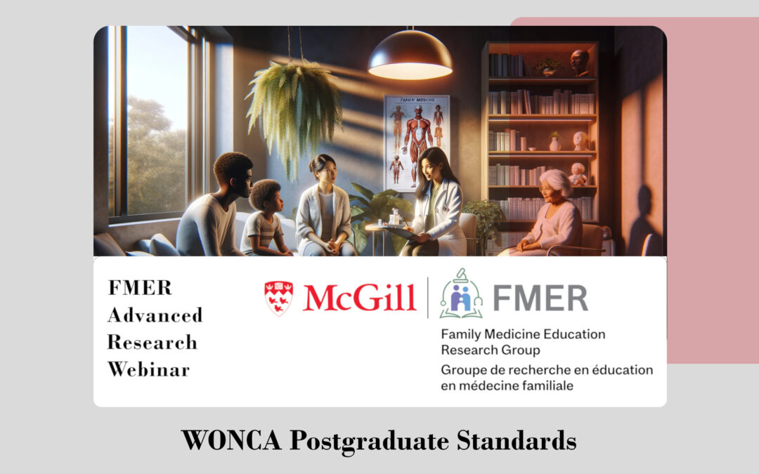 WONCA Postgraduate Standards
