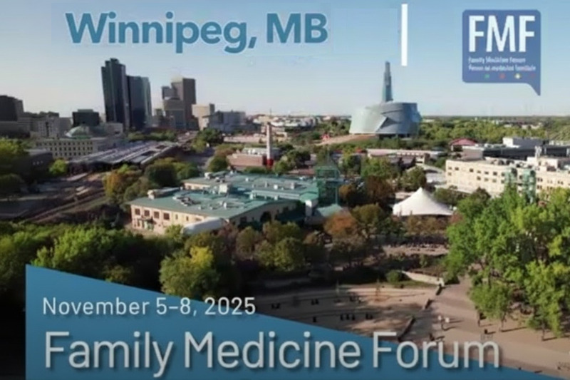Poster of Family Medicine Forum Conference in Winnipeg
