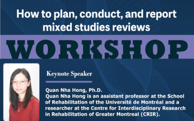 Advancing Methodology: FMER Hosts Workshop on Mixed Studies Reviews